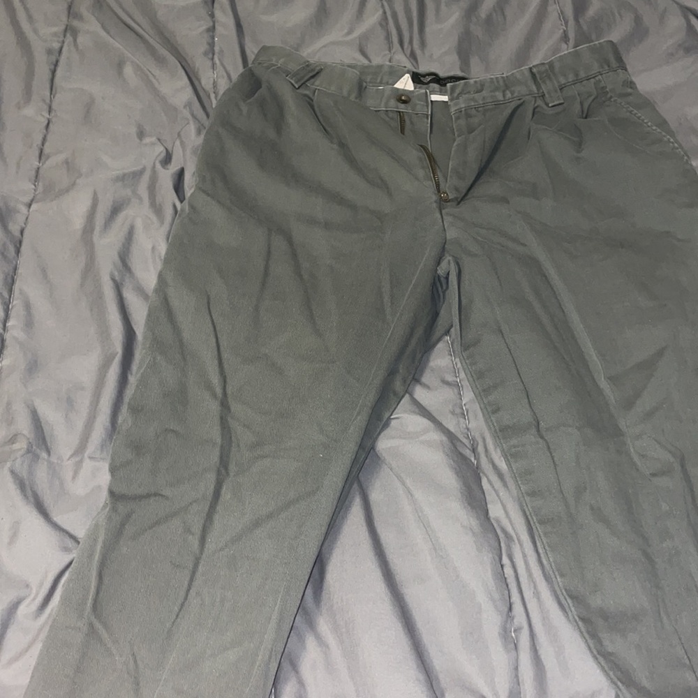 Gray docker pants